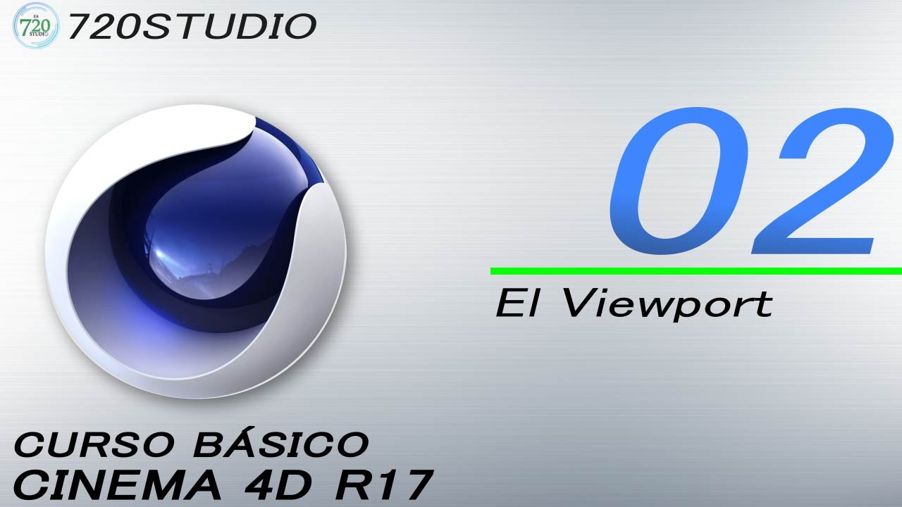 Cinema 4D R17 - El Viewport- Tutorial Básico 02 - En Español
