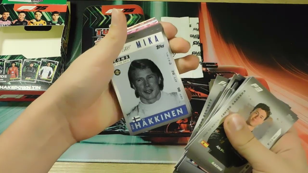 2025 turbo attax shakedown tin bontása #2