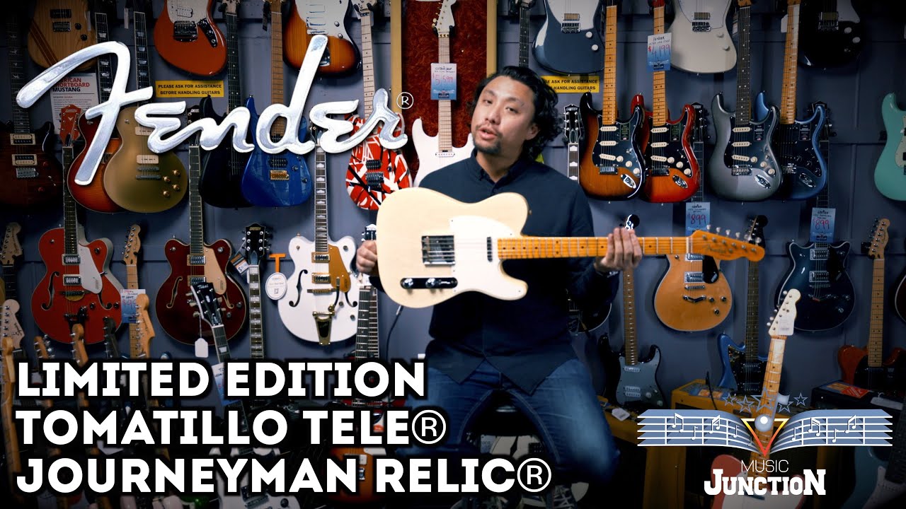 Fender Custom Shop Limited Edition Tomatillo Telecaster Journeyman Relic 4K