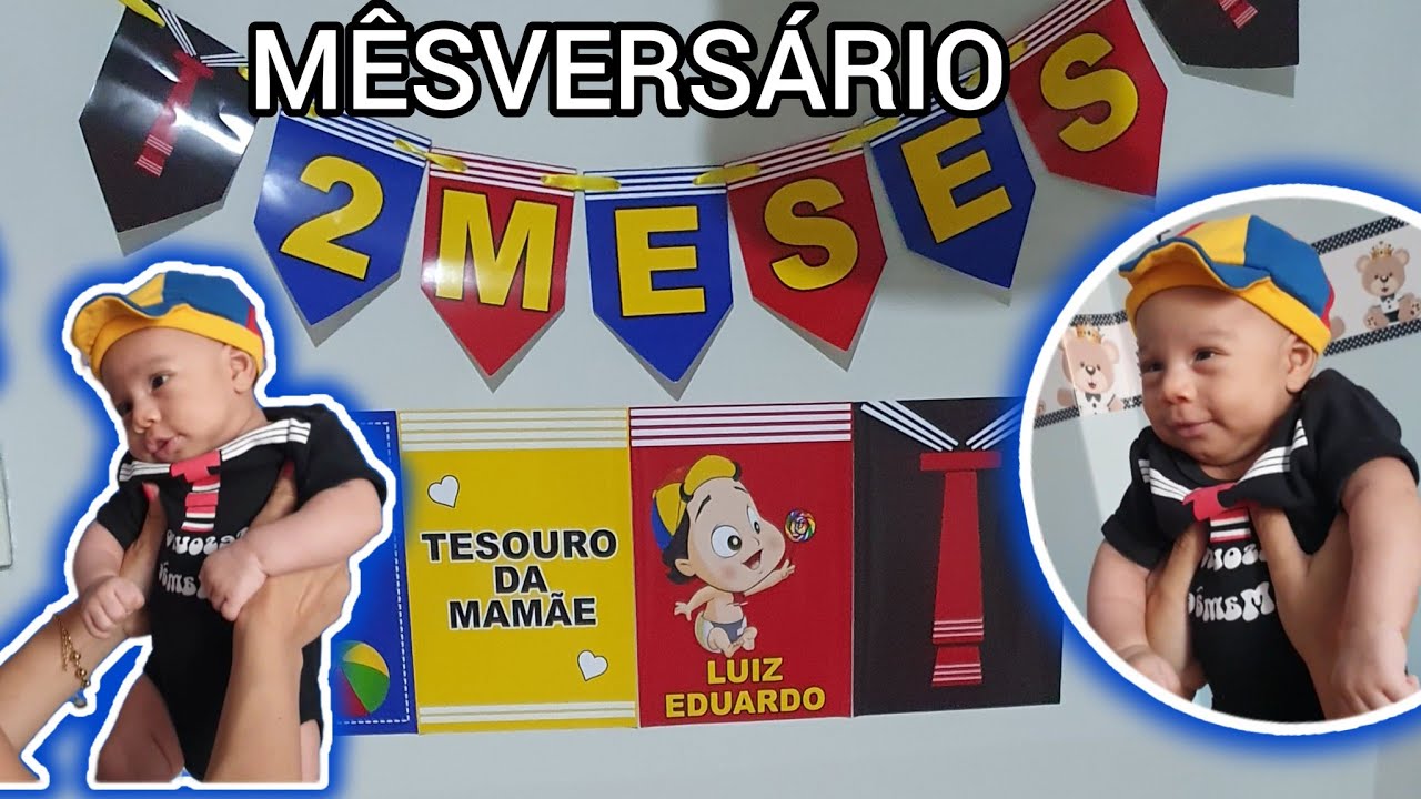 SEGUNDO MÊSVERSÁRIO DO BABY BOY - TEMA: KIKO DO CHAVES - 2 MESES