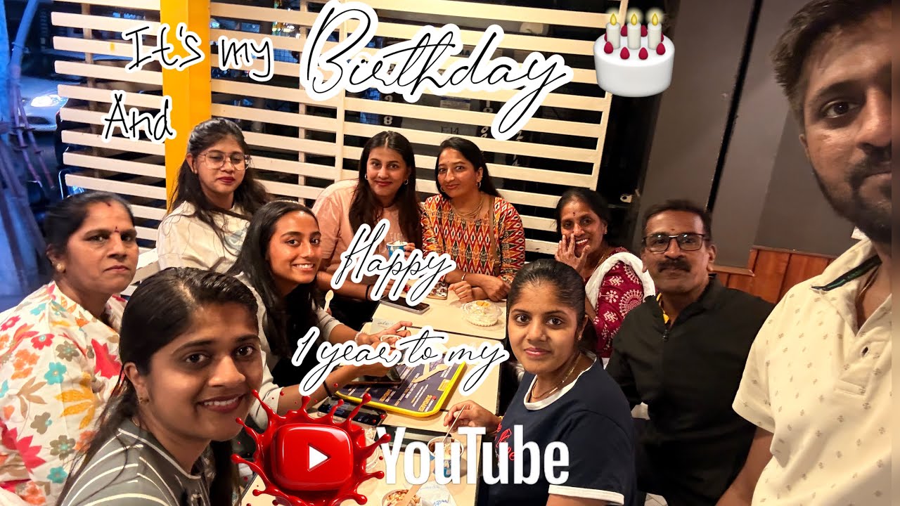 My birthday &1 year to my YouTube channel @youtubecreators @YouTube @Chitraunfiltered 15 March 2026