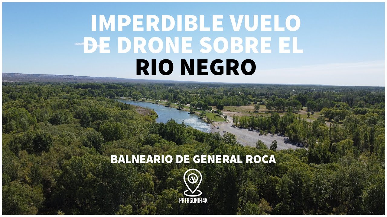 ☝ Imperdible vuelo de drone por la costa del RIO NEGRO ⛵ General Roca, Patagonia Argentina 2021 🎥
