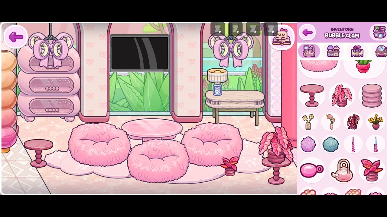 Decorando a sala de brinquedos da casa nova no AVATAR WORD 💜💜💜
