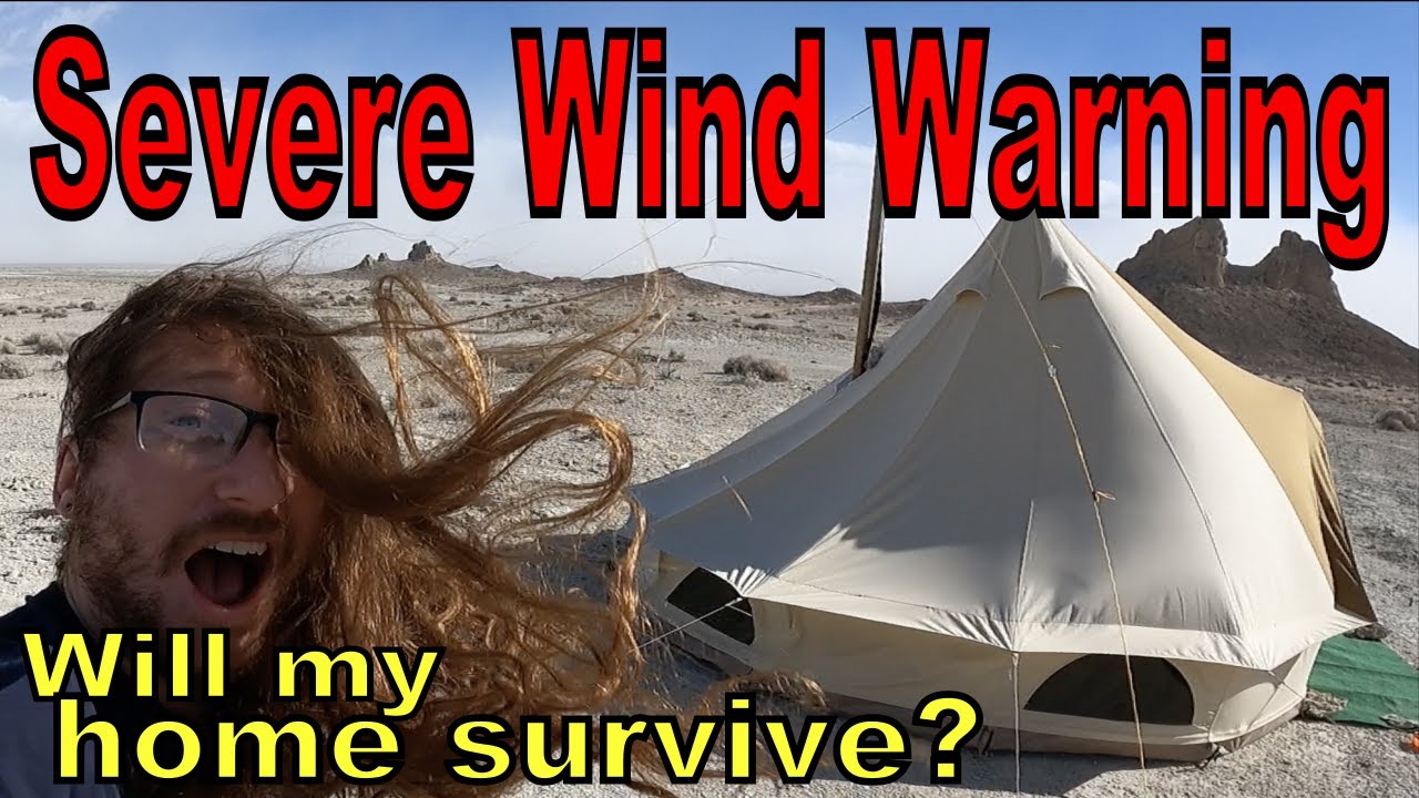 Teton Sports Sierra 12 Review, The Best Canvas Tipi Tent for Off Grid Winter Camping in the Desert!