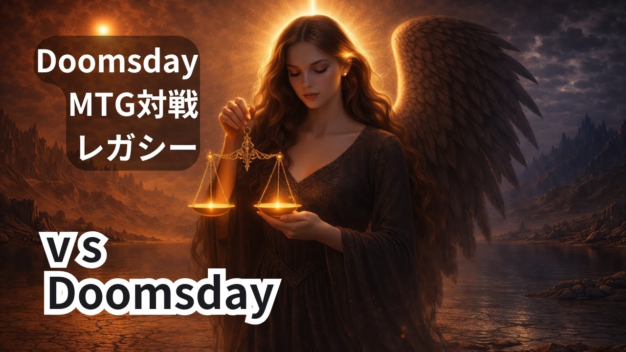 【日本語字幕】Doomsday vs Doomsday pt.4 Bite & Shuffle  MTG レガシー【No.223】