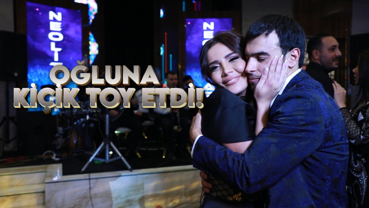 Əfruzə Ağayeva oğluna ki&ccedil;ik toy etdi!
