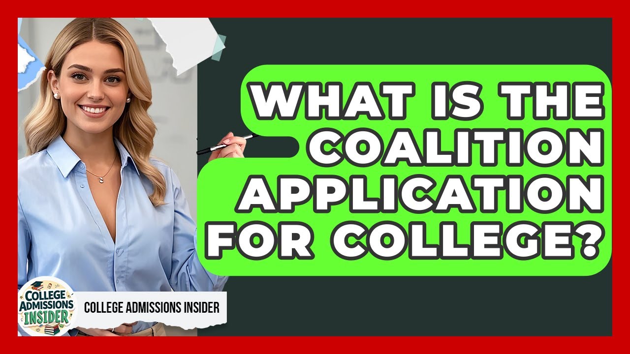 What Is The Coalition Application For College? - College Admissions Insider