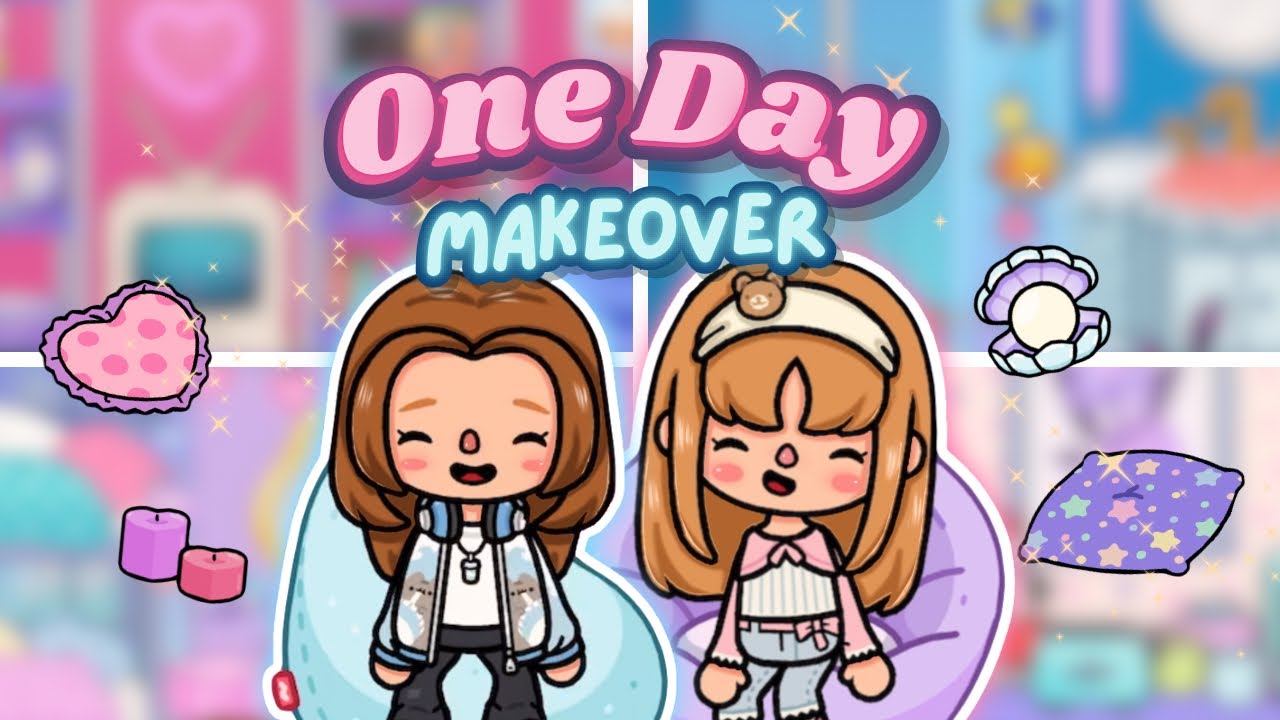แต่งบ้านให้เสร็จในวันเดียว🏠✨ | One Day Makeover | Pocket's Toca