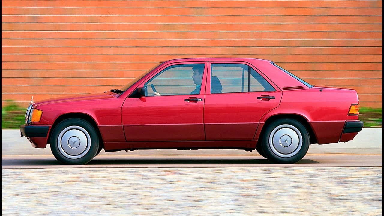 1988 Mercedes-Benz 190 w201 after facelifting