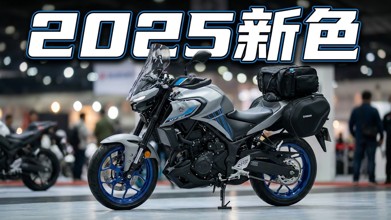 ヤマハ MT-25 Touring アクセサリーパッケージ 2025  新色 マットライトグレーメタリック4 (マットライトグレー)