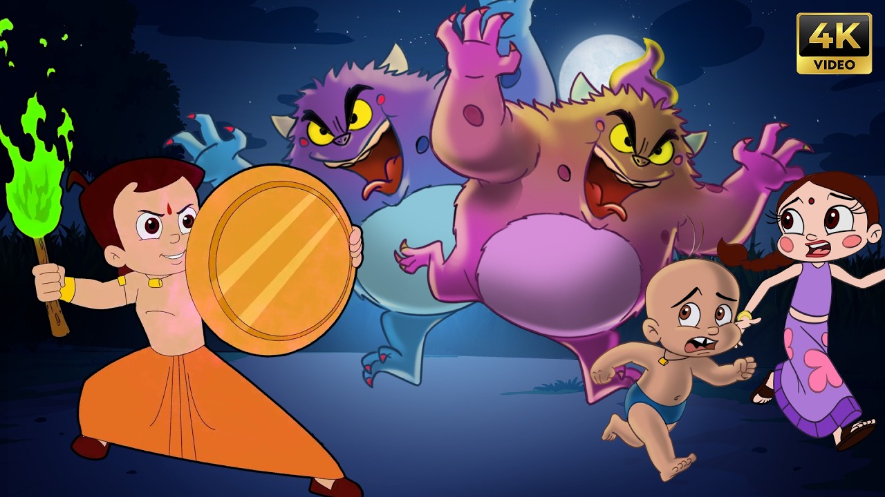 Chhota Bheem - Dudhasur Monsters ka Attack | 4K Cartoons for Kids | Fun Kids Videos