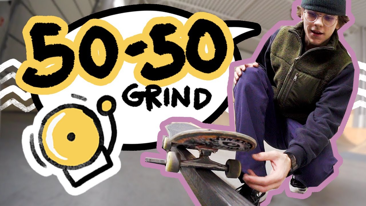 #2 SKATE BUDA / JAK ZROBIĆ 50-50 GRIND 🛹 NA DESKOROLCE?