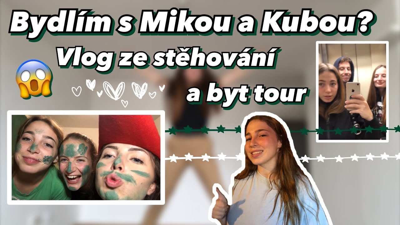 Bydl&iacute;m s Mikou a Kubou? Vlog ze stěhov&aacute;n&iacute; a byt tour