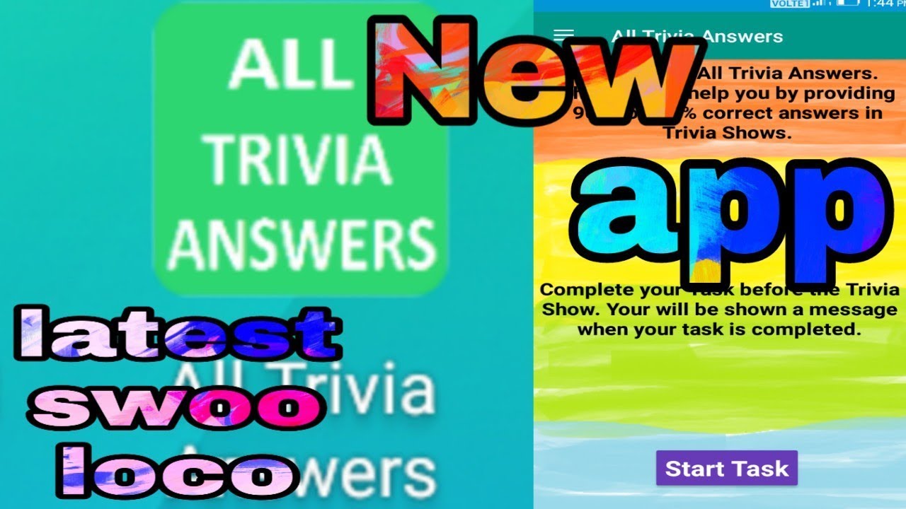 New answer app work with loco ,swoo,bazzi 100% latest new application!!