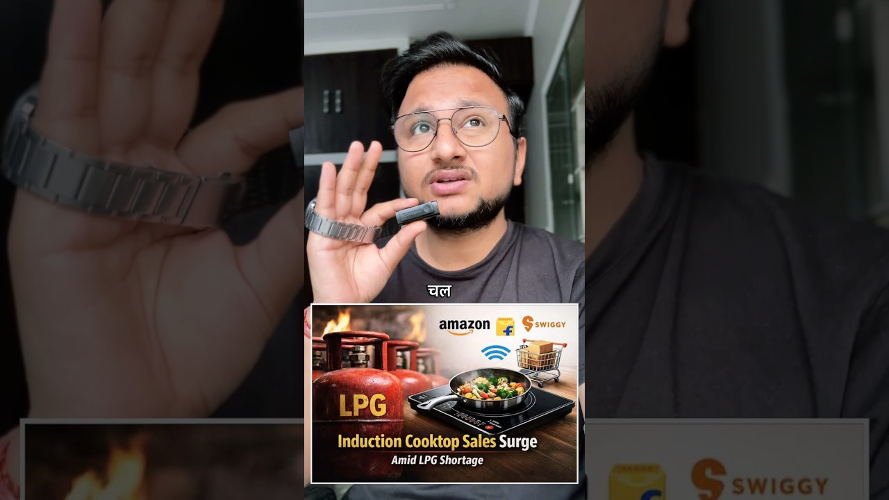 A shortage in LPG cylinders across India has triggered a sharp surge in demand for induction cooktop