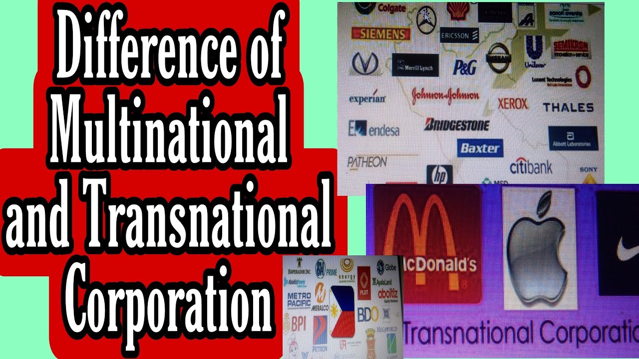 What is Multinational  and Transnational Corporation?/Diferrence and Function