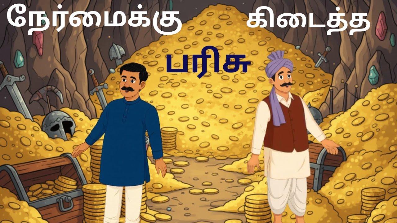 நேர்மைக்கு கிடைத்த பரிசு - The Price for Honesty - Achu Kutty Stories Tamil | Tamil stories
