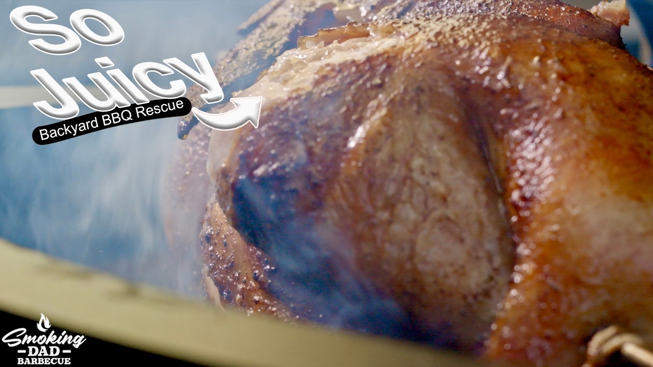 Big Green Egg BBQ Thanksgiving Turkey Like You’ve Never Tasted (Backyard BBQ Rescue)