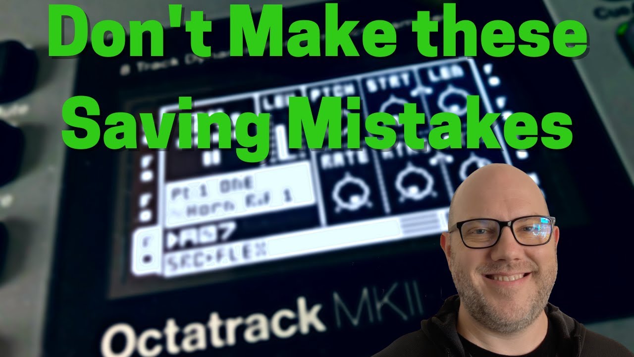 Saving on the Octatrack: 3 Tips and Tricks to avoid losing your work