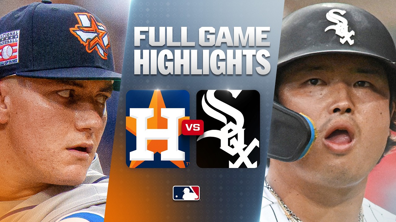 ASTROS против WHITE SOX: Официальный обзор игры (25 июля) | Сезон MLB 2026