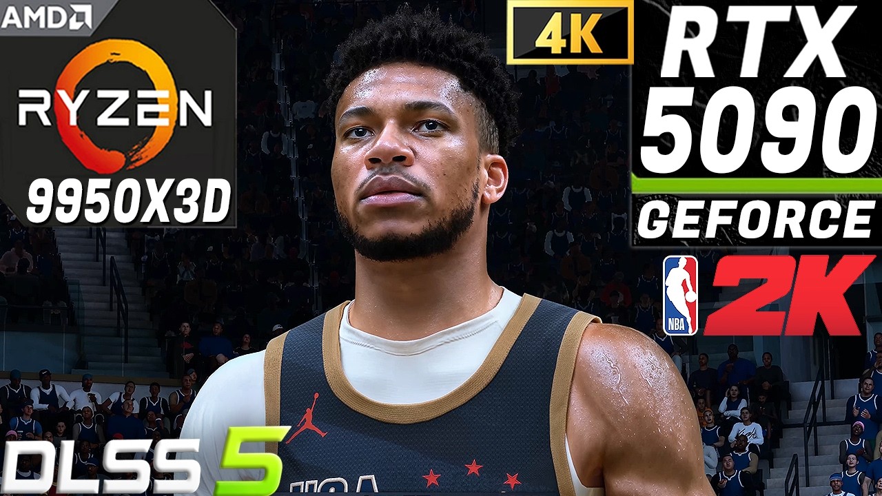 DLSS 5 в NBA 2K27 просто космос ~ RTX 5090 + 9950X3D | Графика 4K-ULTRA ~ Потрясающая картинка ~ ...