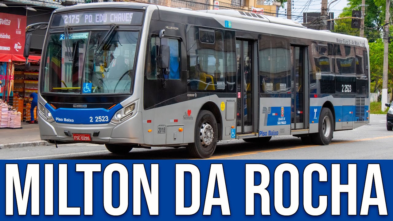 Avenida Milton da Rocha - Movimentação de Ônibus 