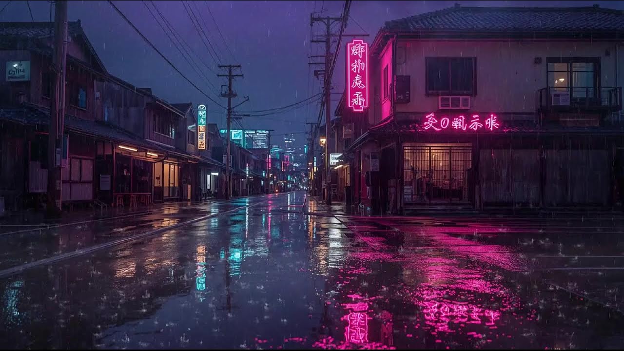 Rainy Night Lofi Mix 🌙 Calm Chillhop Beats to Relax, Study & Sleep #76