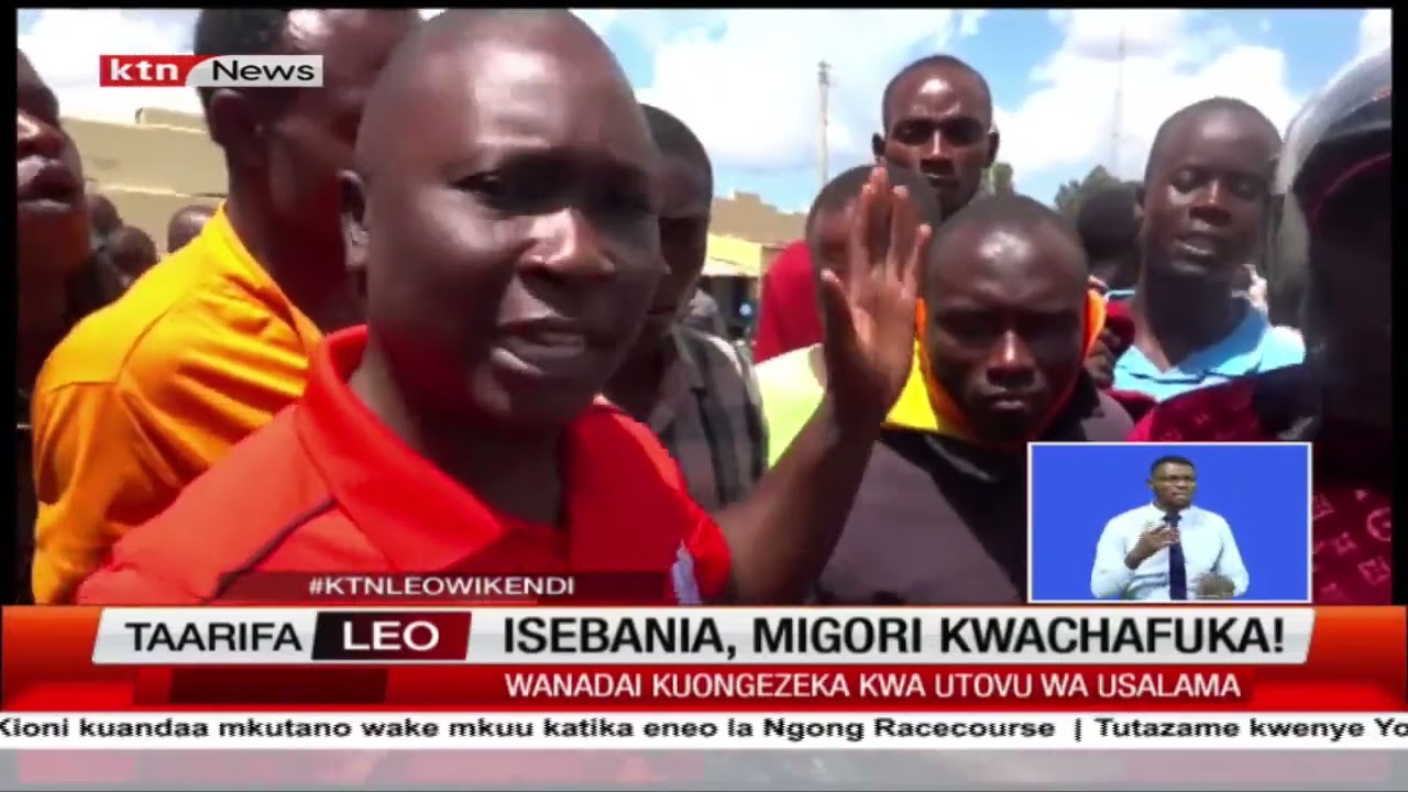 Wakazi wa Isebania, Migori waandamana na kufunga barabara kwa utovu wa usalama