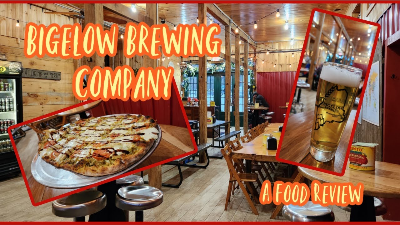 The Best Wood Fired Pizza and Beer in Maine is at Bigelow Brewing Company in Skowhegan!