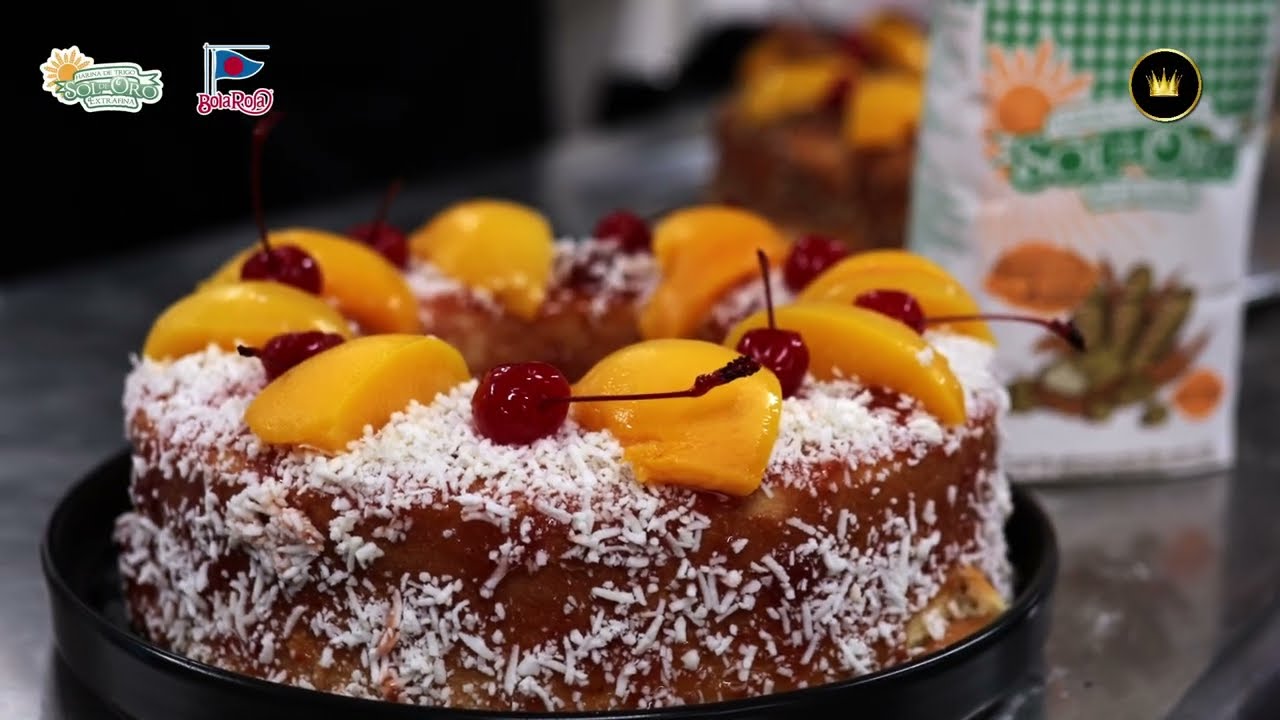 Receta Rosca Envinada- Chef Jorge- Harina Sol de Oro
