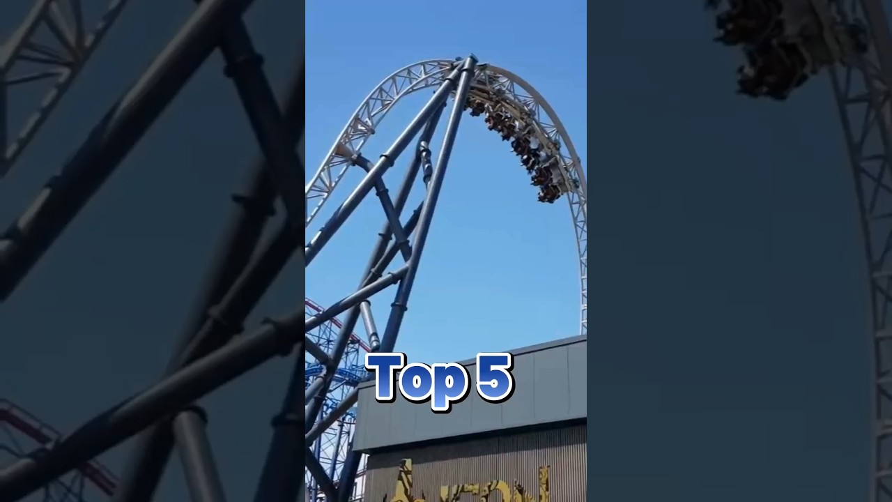 Top 5 rides at Blackpool Pleasure Beach 