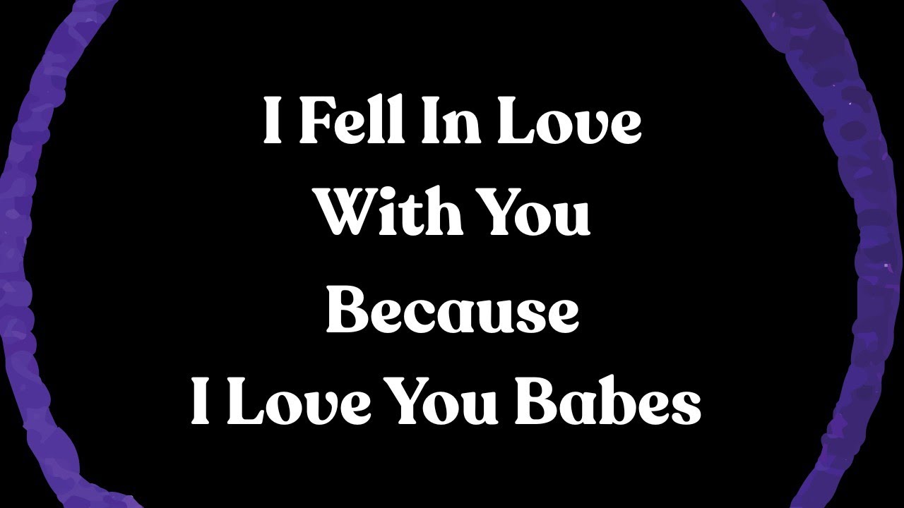 I Just Love You Babes 💕💕 Let Me Love Every Part of You 💕💕 Together, We Make Beautiful Sense