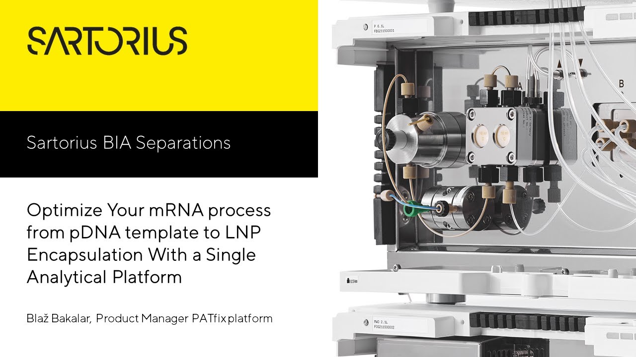 Optimize Your mRNA process from pDNA template to LNP Encapsulation With a Single Analytical Platform
