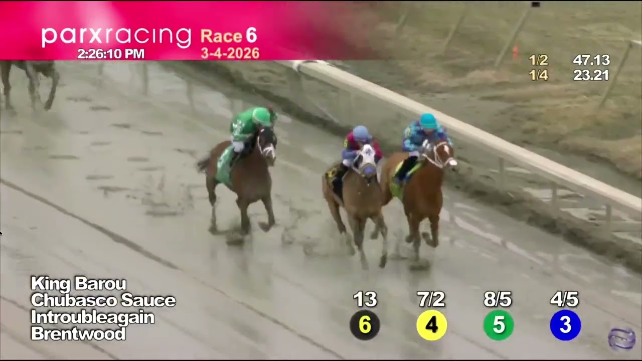 6ta Carrera de Parx Racing | Miercoles 4 de Marzo de 2026