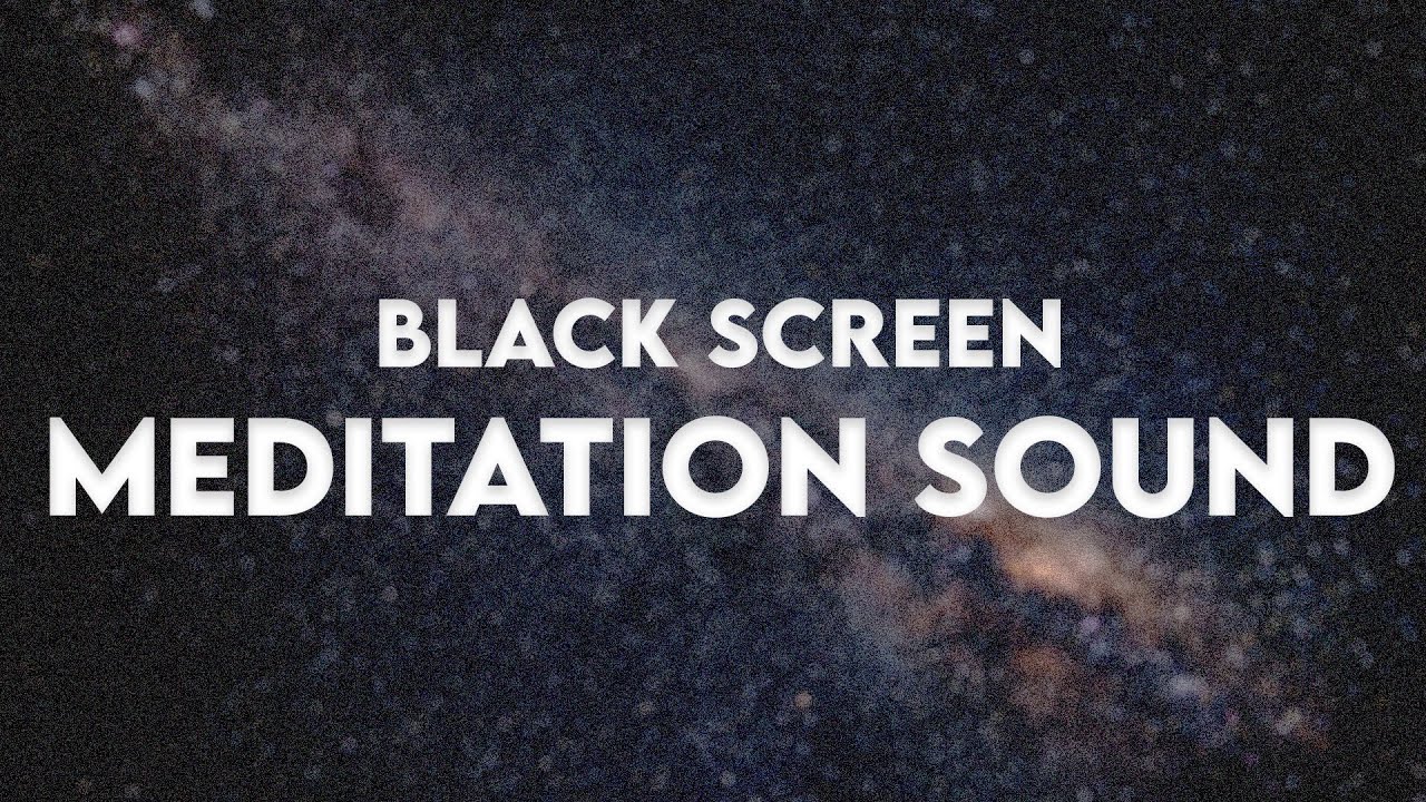 12 HOURS OF MEDITATION | BLACK SCREEN | SLEEP & RELAXATION