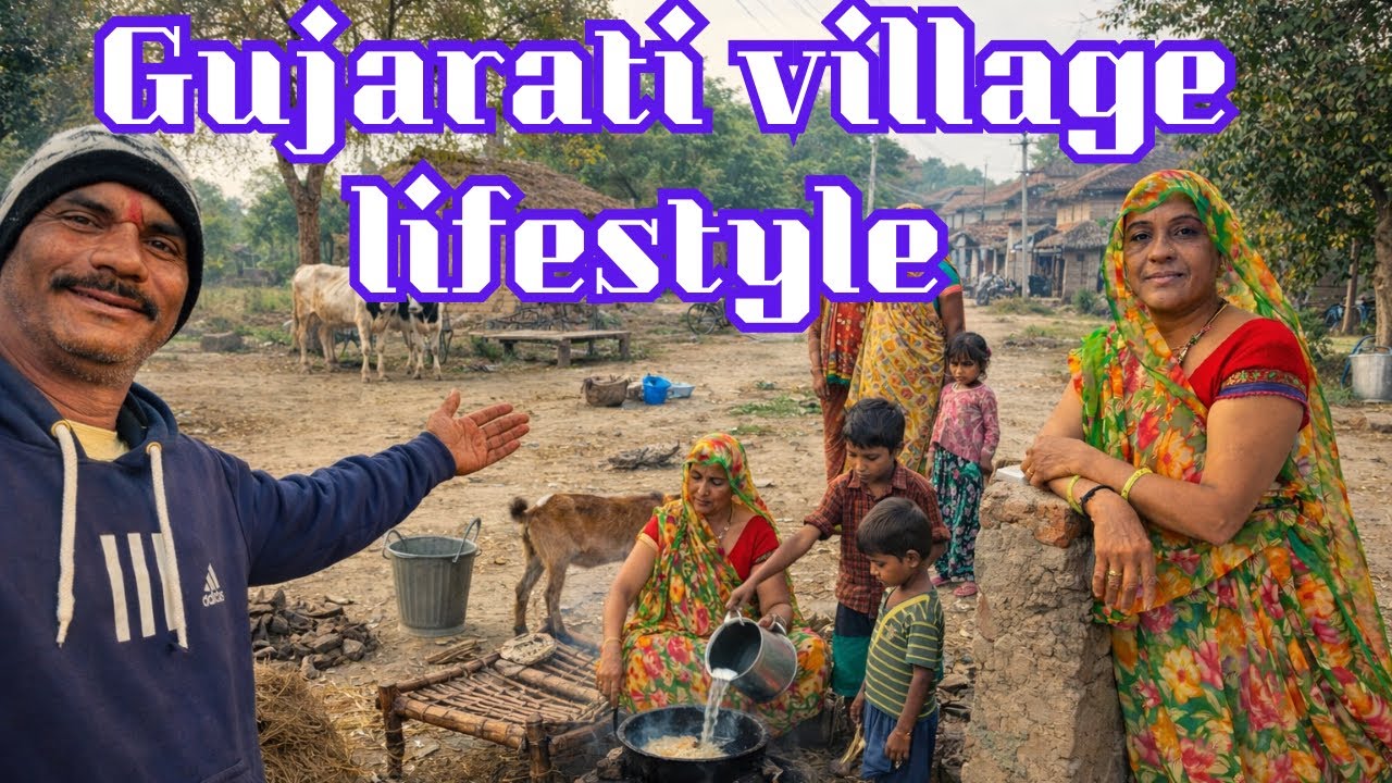 Gujarati village lifestyle ❤️ // Durga r m vlogs 