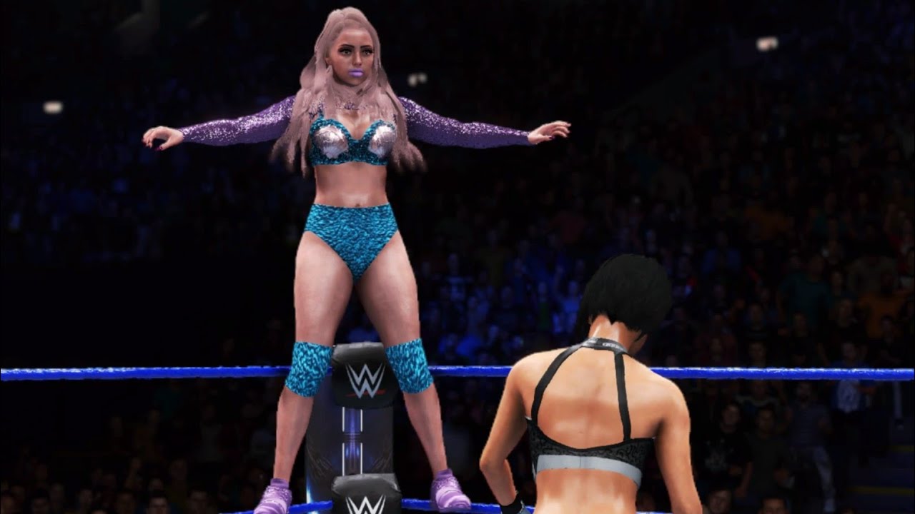 WWE 2K20 - FLORIANE VS BAYLEY | SmackDown