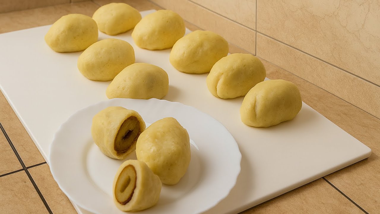 Knedle ze śliwkami – sekret to babcine puszyste ciasto
