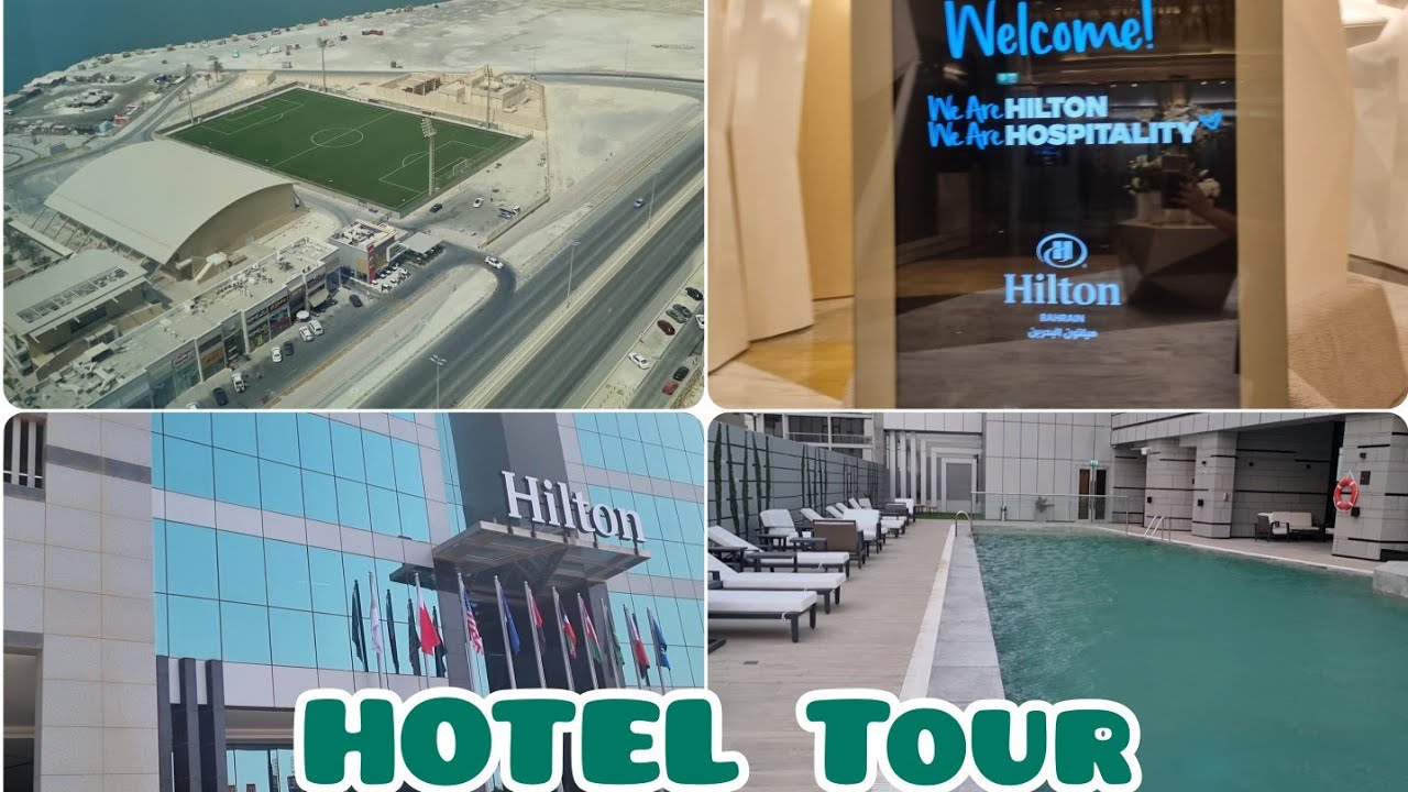 Hilton Hotel In Bahrain | Breakfast & Room tour | Sone Fari
