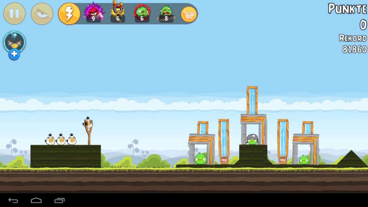 Angry Birds Mighty Hoax Level 4 8  84640