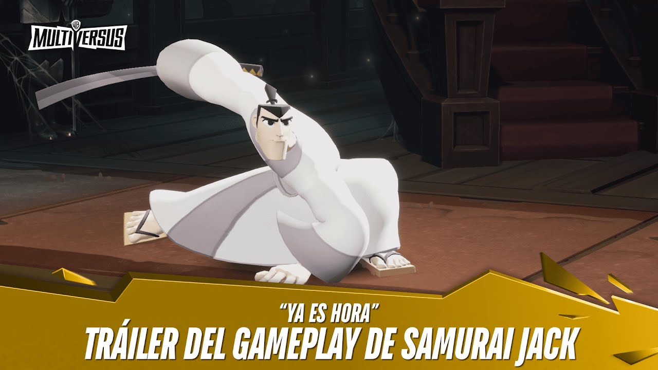 MultiVersus -Tr&aacute;iler del Gameplay de Samurai Jack 
