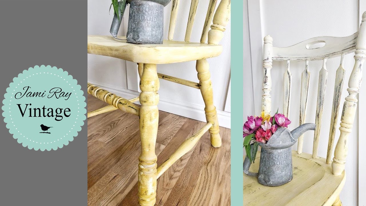 How To Ombré Paint Blend | Chippy Ombré Chair | Ombre