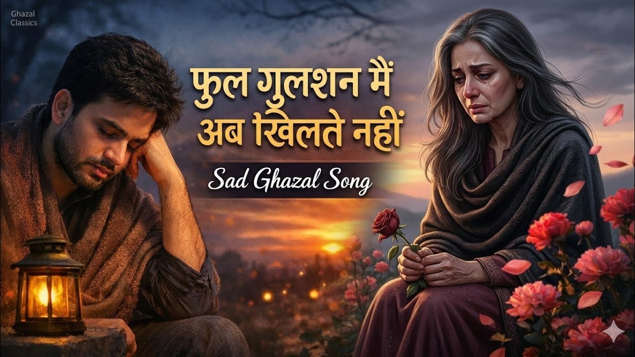 फूल गुलशन में अब खिलते नहीं | दर्दीली ग़ज़ल | Bolly_Ai_Song
