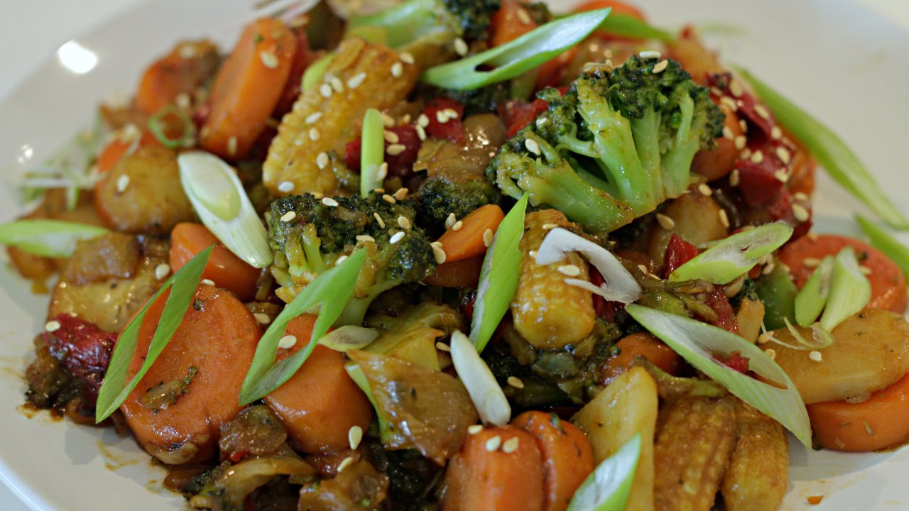 Frozen Vegetable Stir Fry you can Cook in 5 Minutes