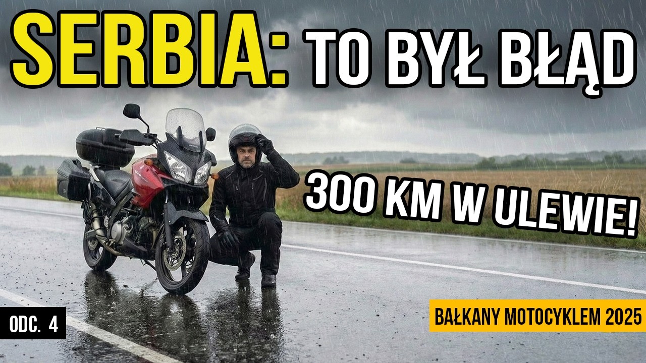 Miała być legenda… a wyszło TAK. Droga 34 vs rzeczywistość. Serbia motocyklem. Bałkany