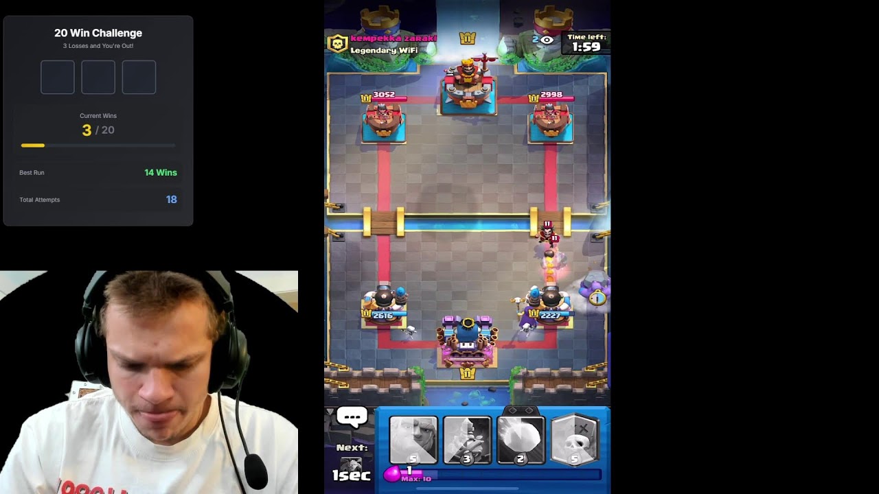 20 WIN CHALLENGE w RYLEY