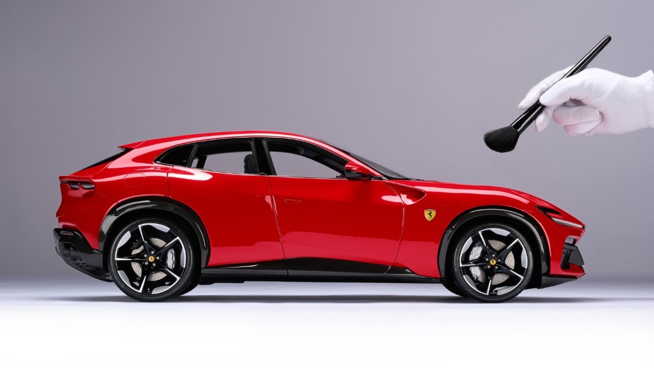 Handling Your Model: Ferrari Purosangue at 1:8 Scale