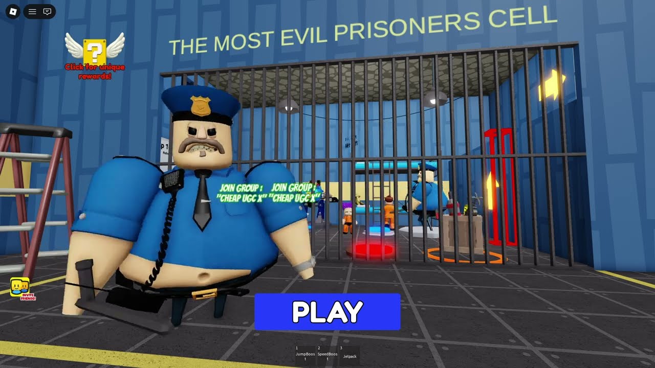 FREE ITEMS! POLICE BOY 2 PLAYER ESCAPE PRISON!! roblox! Gameplay Walkthrough No Death 4K