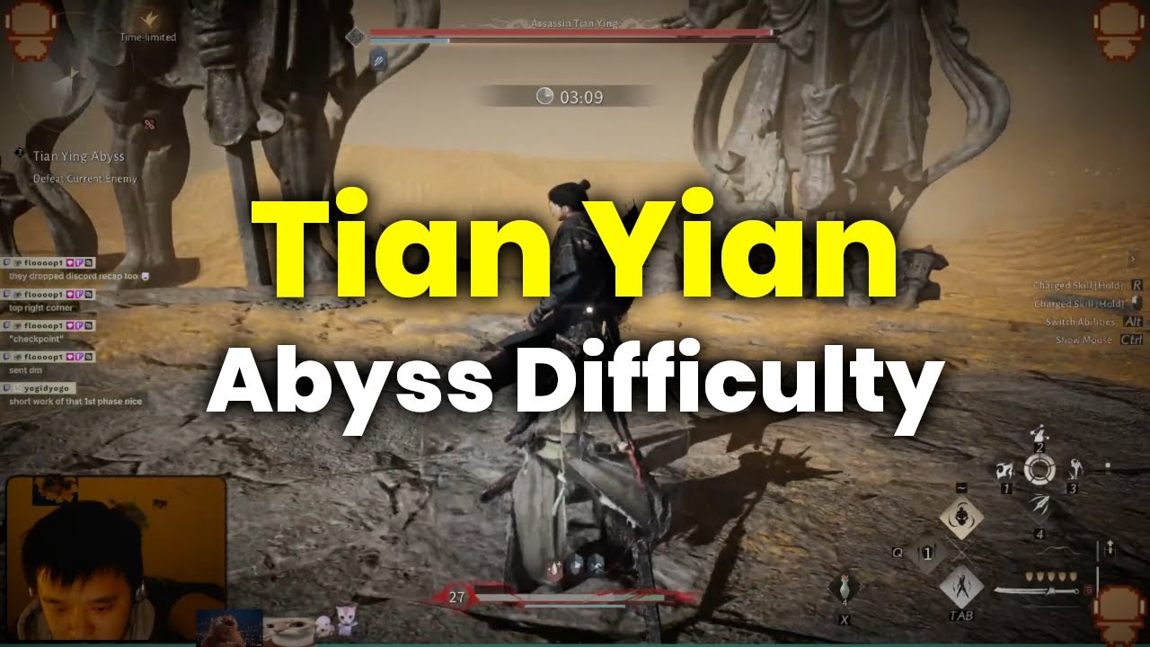 Tian Ying Boss (Abyss Difficulty) | Mo Blade/Spear - Where Winds Meet