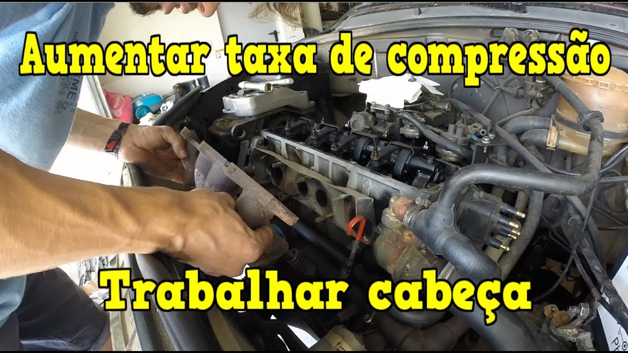 Vou aumentar a potencia do Clio (+taxa de compressão)!